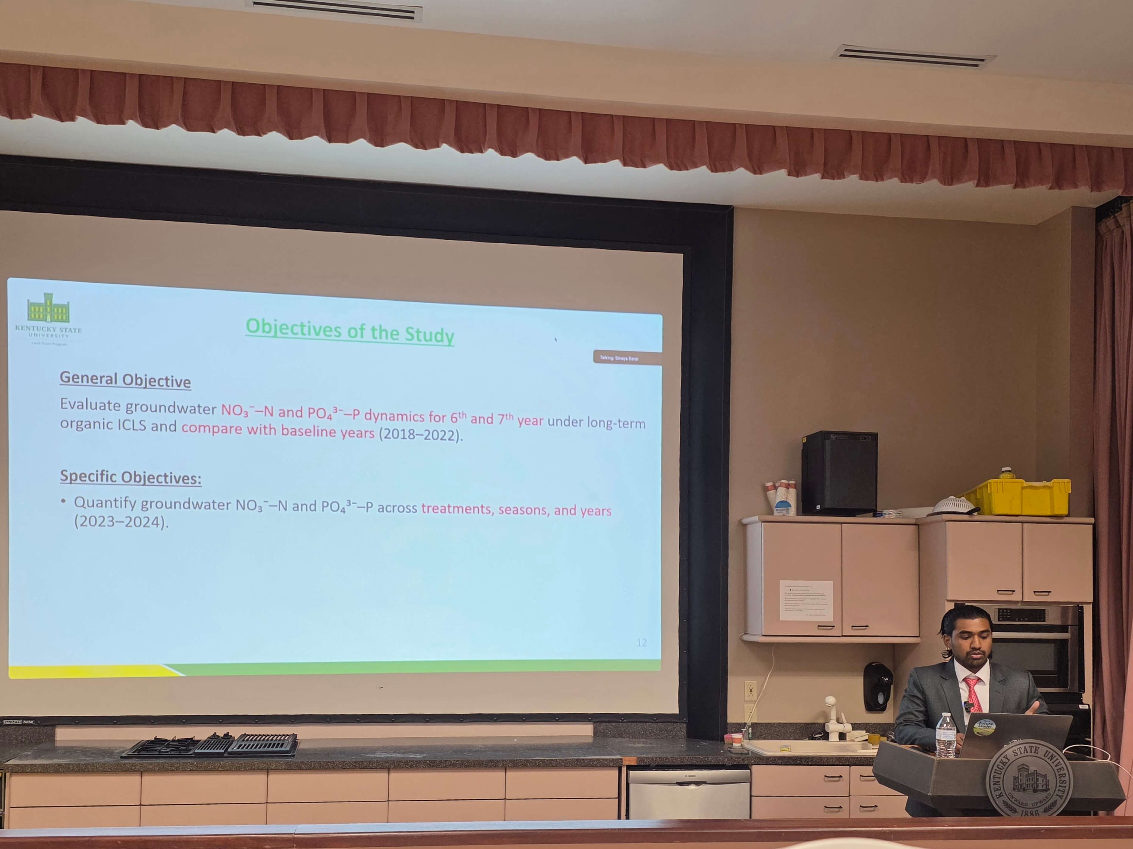 Binaya's thesis defense