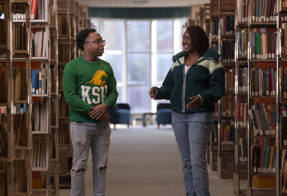 KSU business student