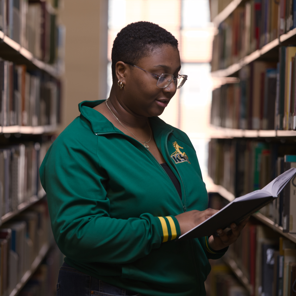 KSU Business student