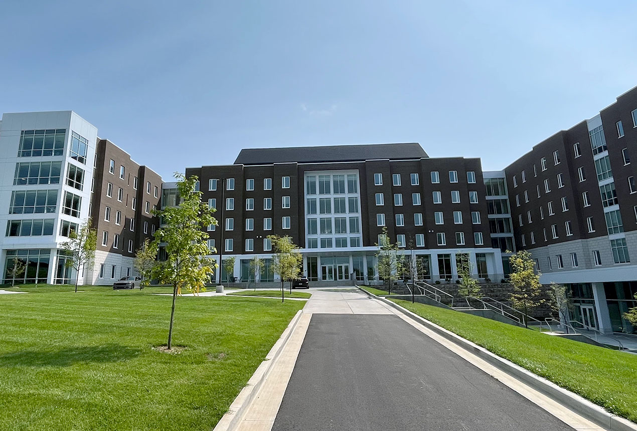 New Residence Hall Exterior Photo