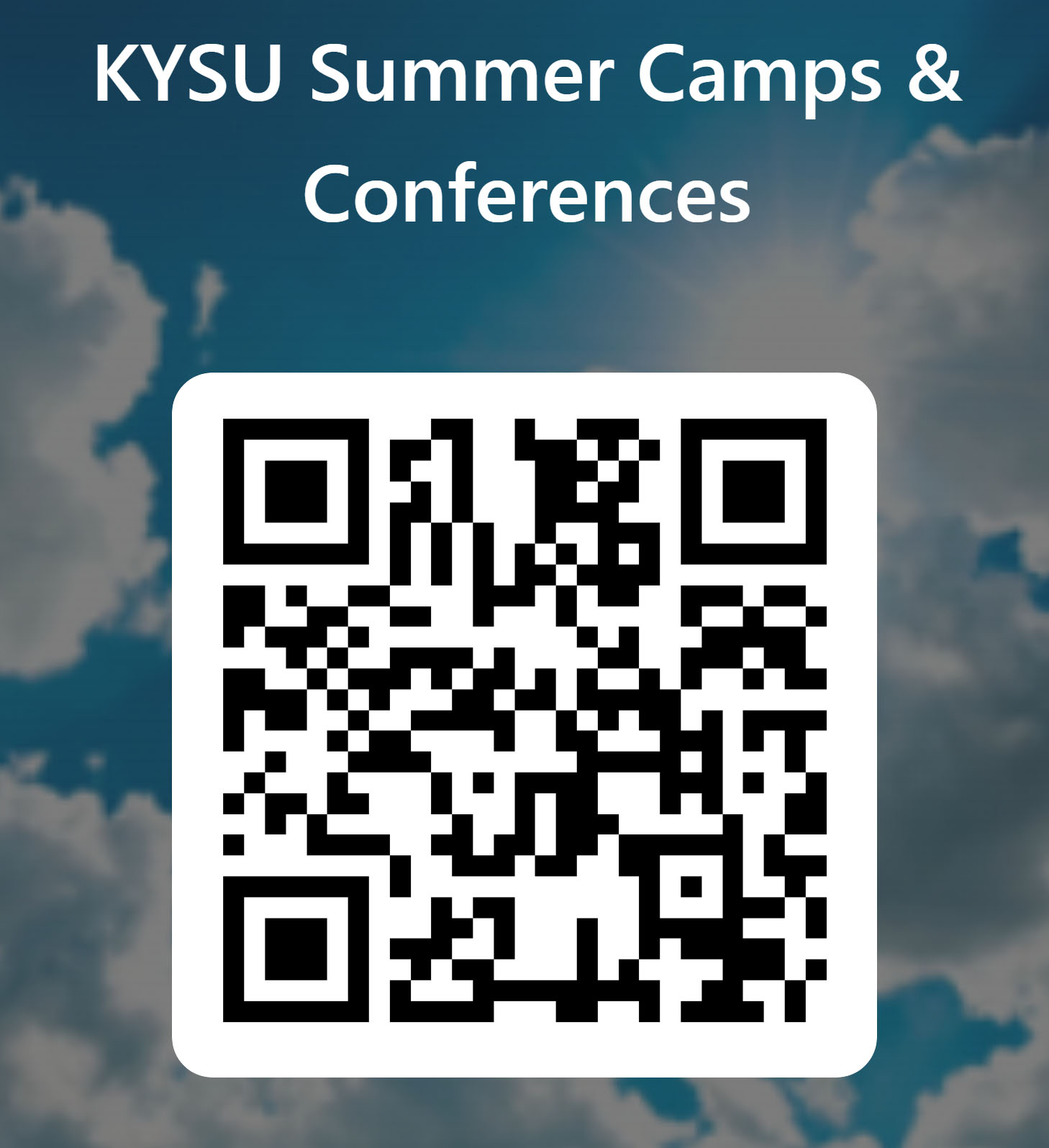 KSU Summer Camps & Conferences QR Code