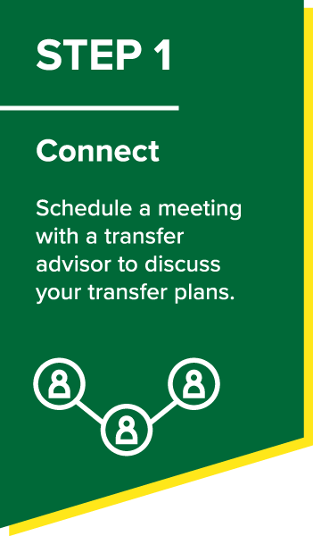 Connect - Schedule a meeting with a transfer advisor to discuss your transfer plans.