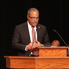 Kentucky State University students encouraged to participate in strengthening communities during Heritage Assembly